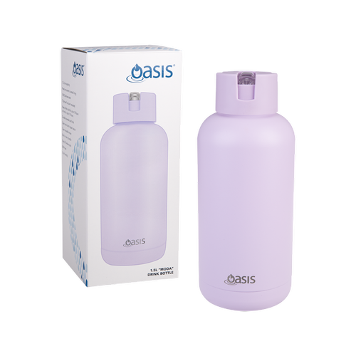 1.5L Moda Drink Bottle - Orchid