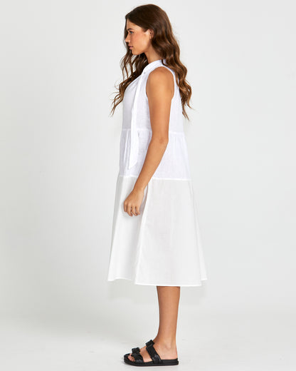 Savannah Dress - White