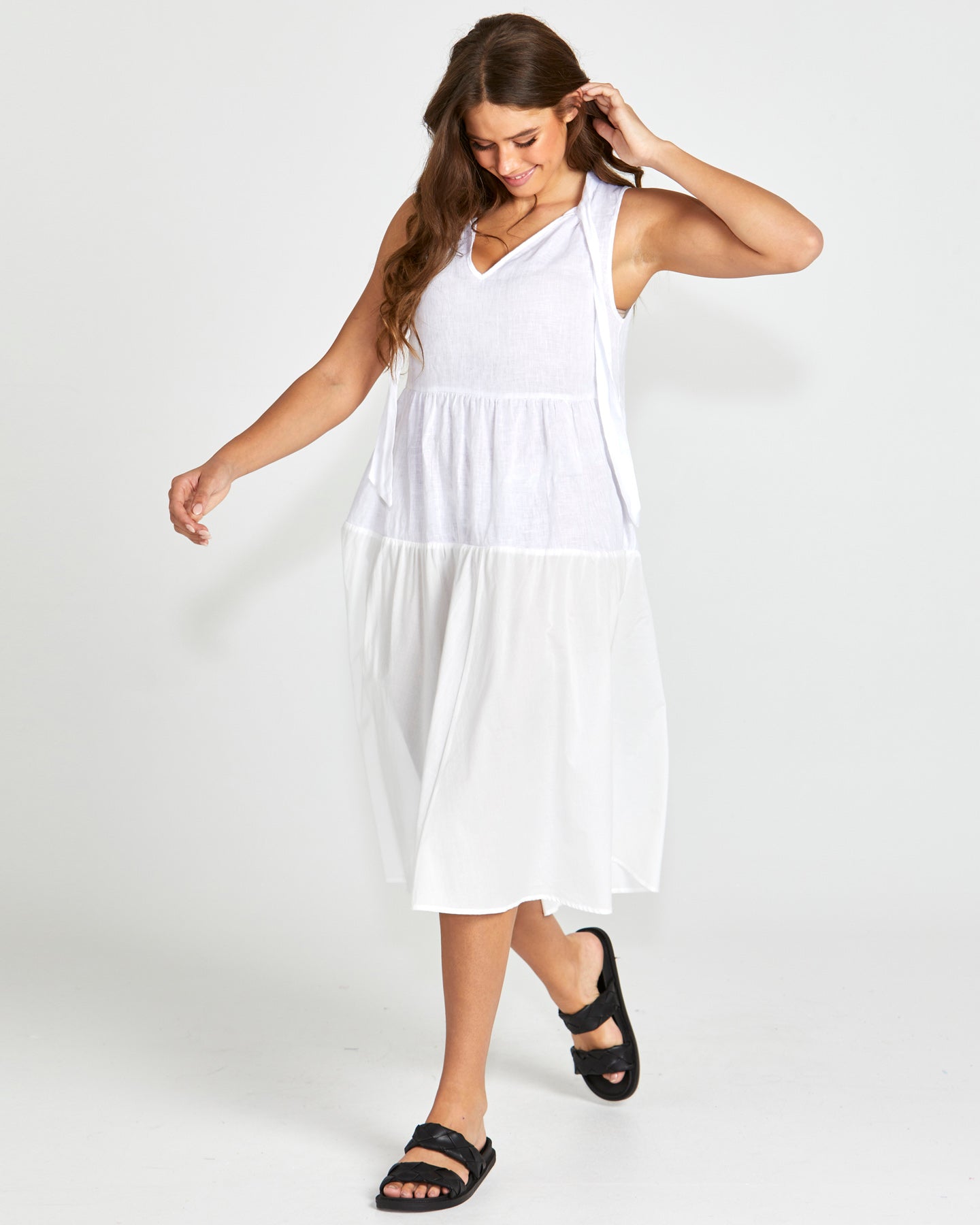 Savannah Dress - White