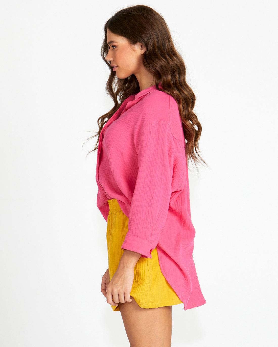 Felix Oversized Shirt - Pink