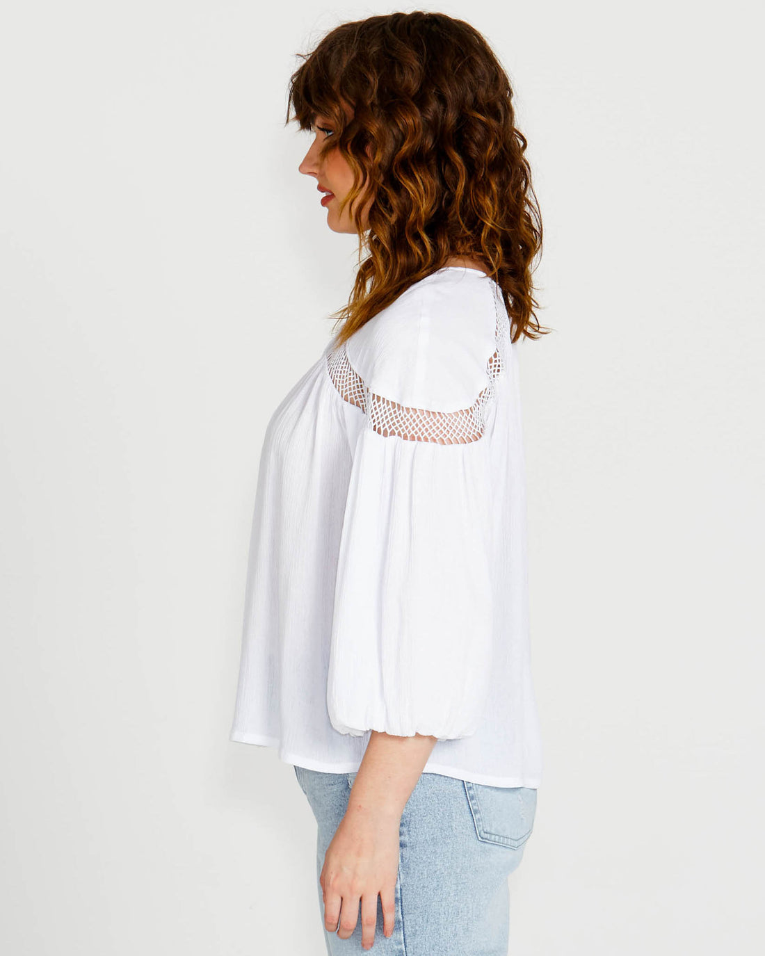 Rava Boho Top - White