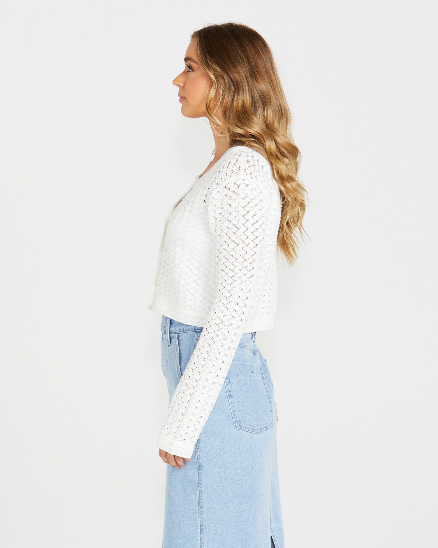 Tallulah Cardi - White