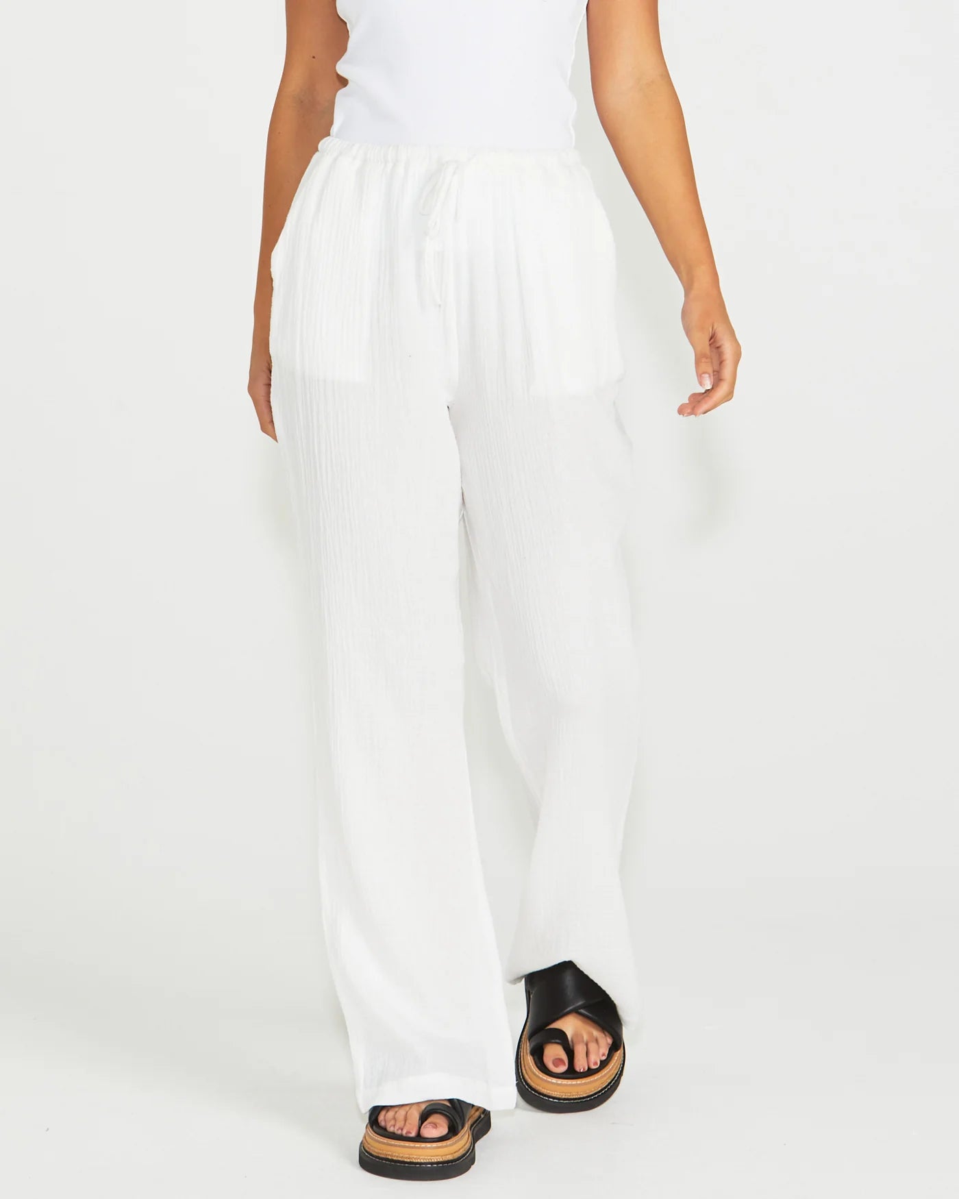 Henry Pants - White