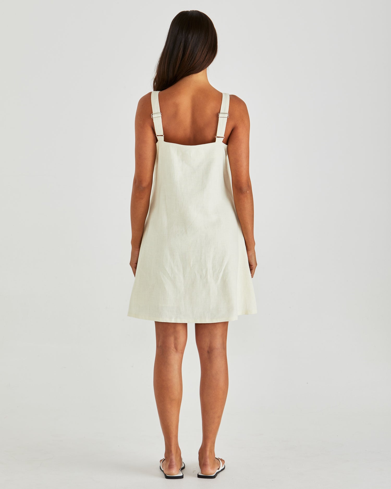 Vienna Mini Shift Dress - Butter Yellow