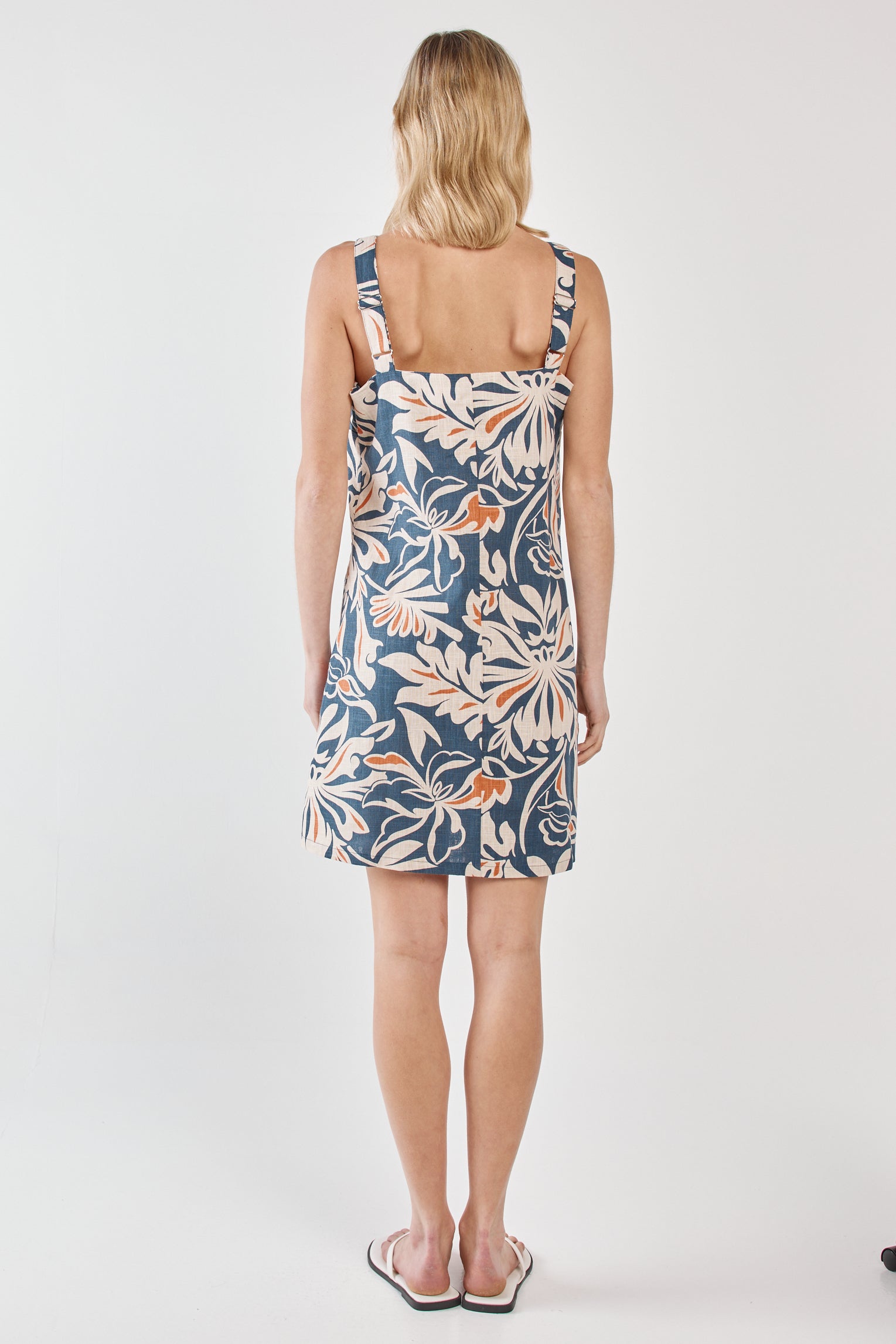 Jana Mini Shift Dress - Wild Orchid
