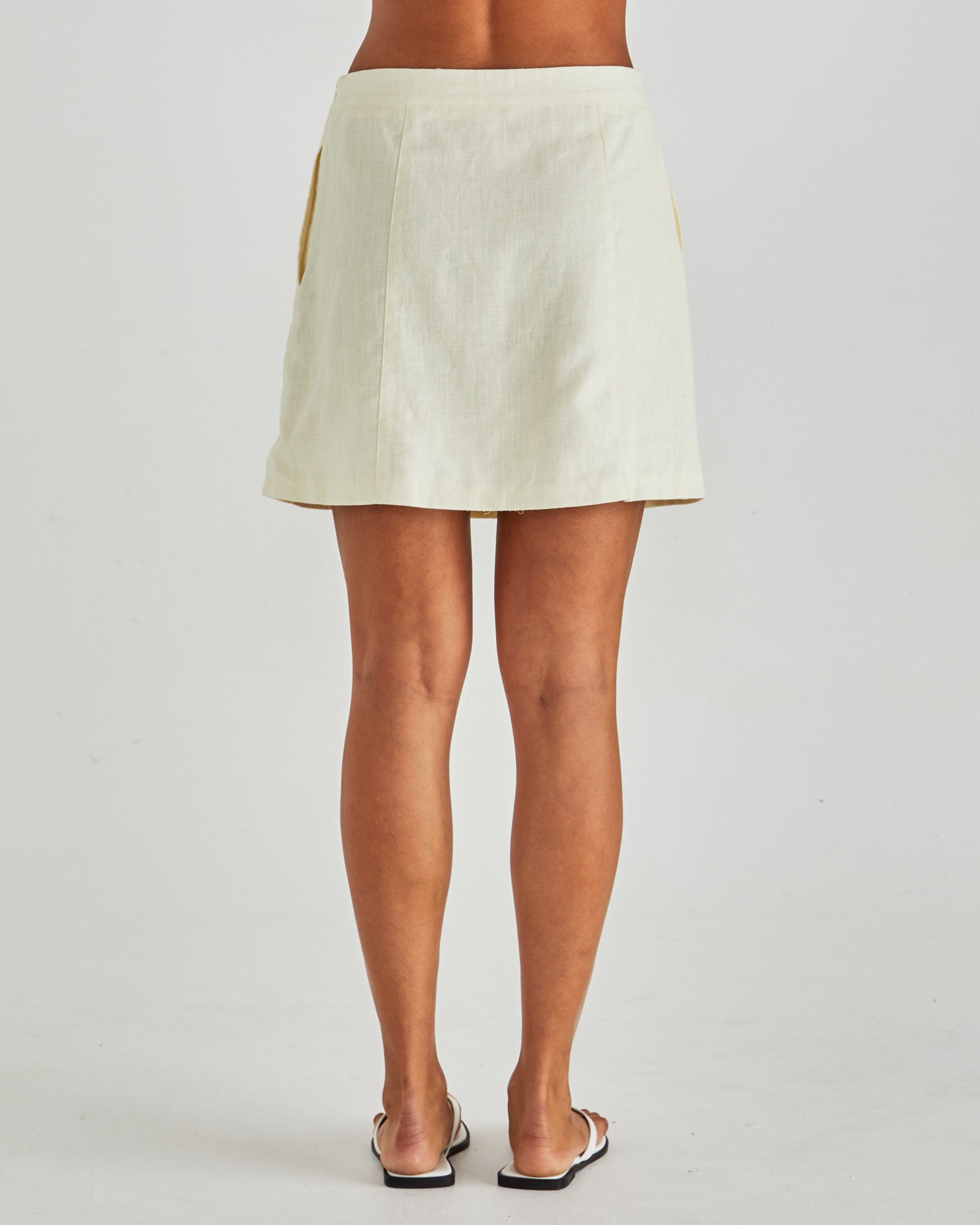 Vienne Skirt - Butter Yellow