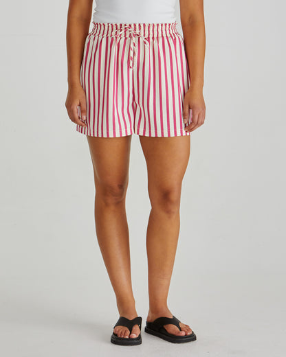 Henri Shorts - Pink Stripe