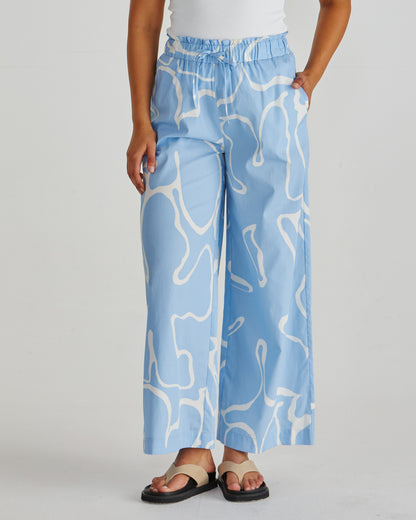 Tilda Pants - Abstract Daisy