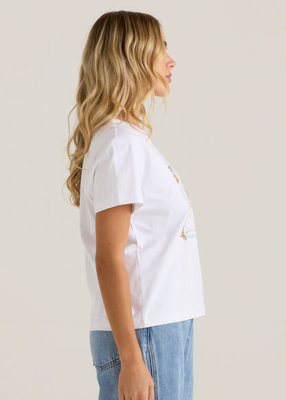 Ray Tee - Seahorse Print