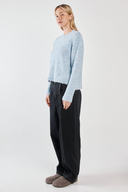 Marli Boxy Knit - Pale Knit