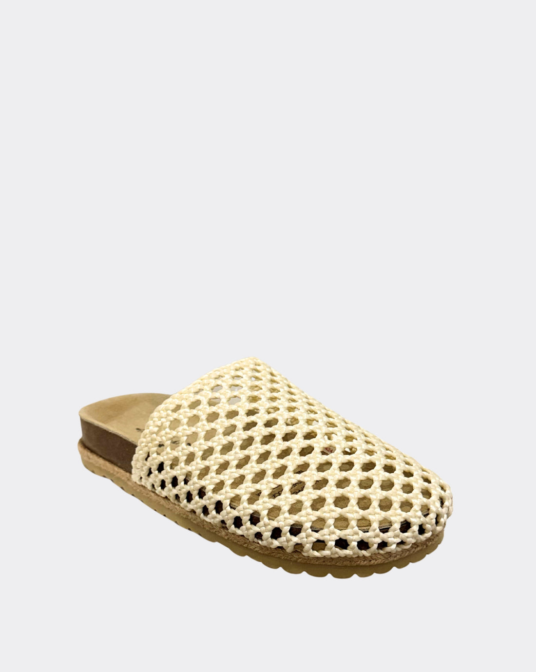 Alexa Slides - Natural | Human Shoes