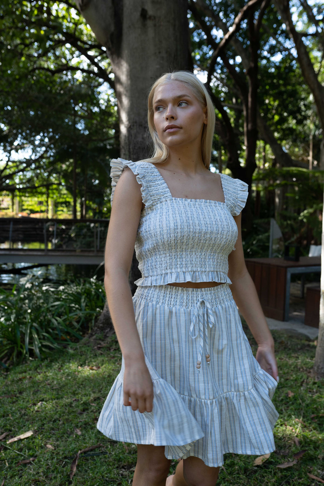 Anna Smocked Top | Smocked Top | Beach Shakk Rainbow Beach