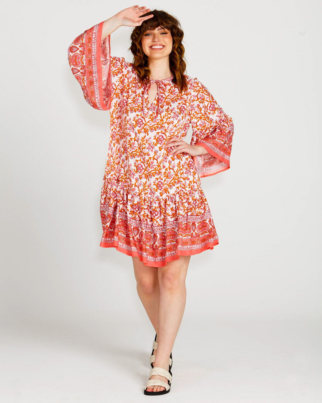 Ashley Smock Mini Dress | Smock Mini Dress | Beach Shakk Rainbow Beach