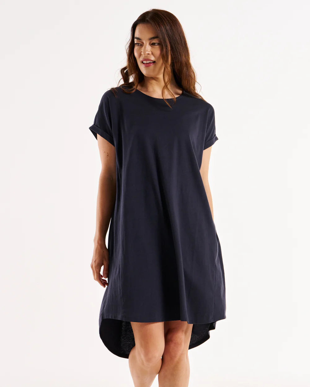 Maxine T-Shirt Dress - Coal