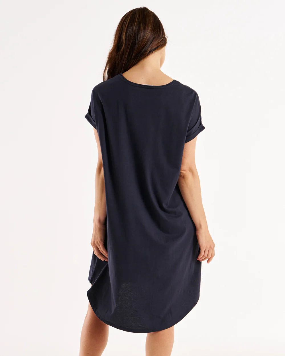 Maxine T-Shirt Dress - Coal