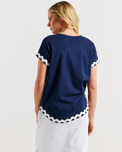 Sunny Tee - Navy