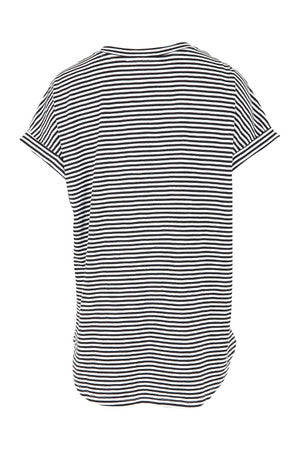 Short sleeve tee - white/ebony stripe