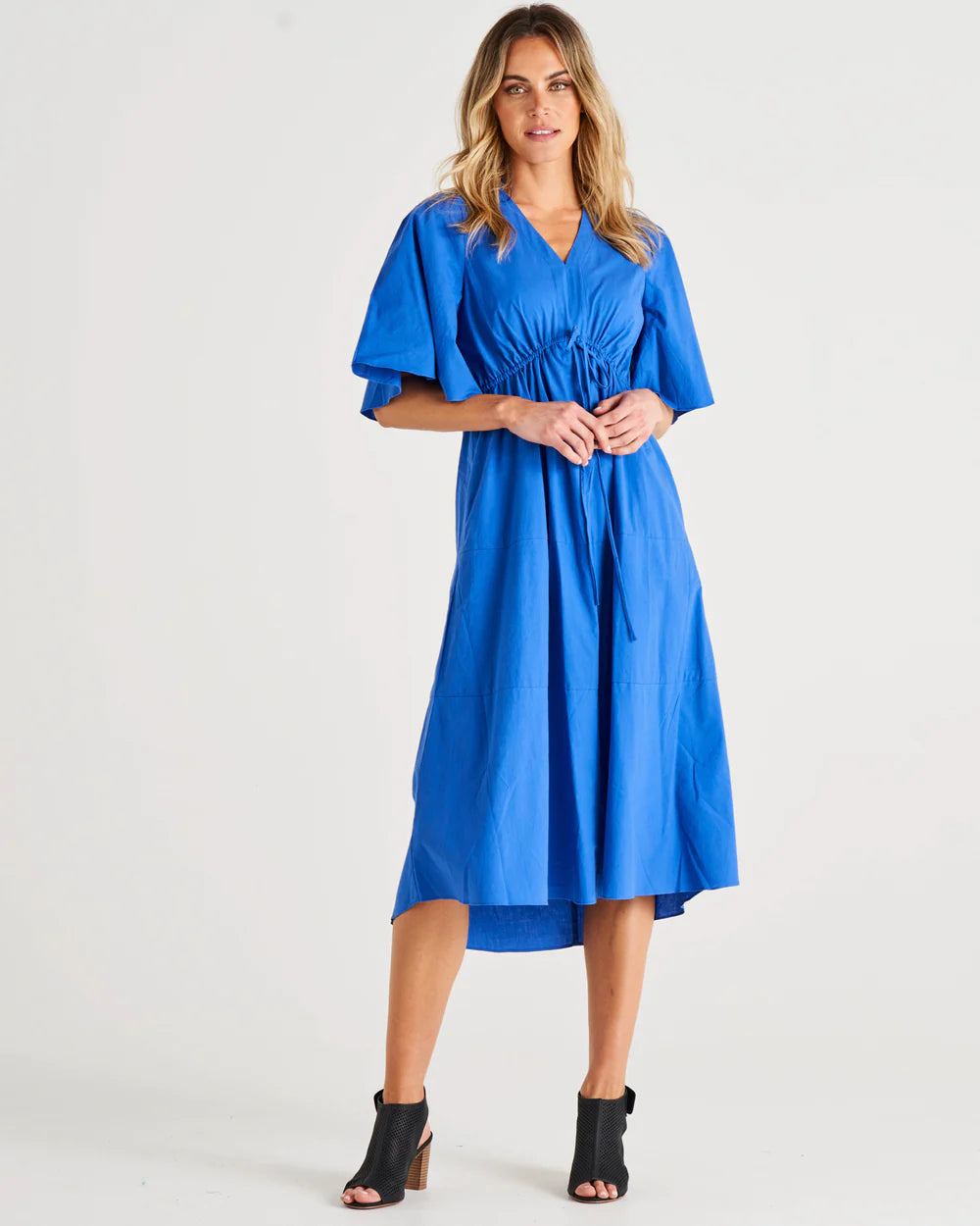 Cora Dress - Iris Blue