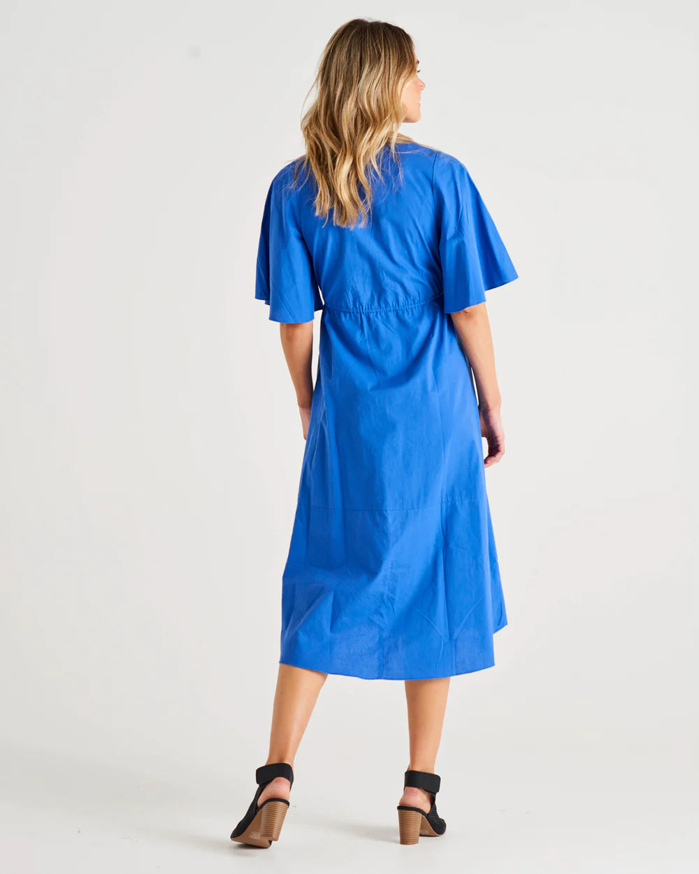 Cora Dress - Iris Blue