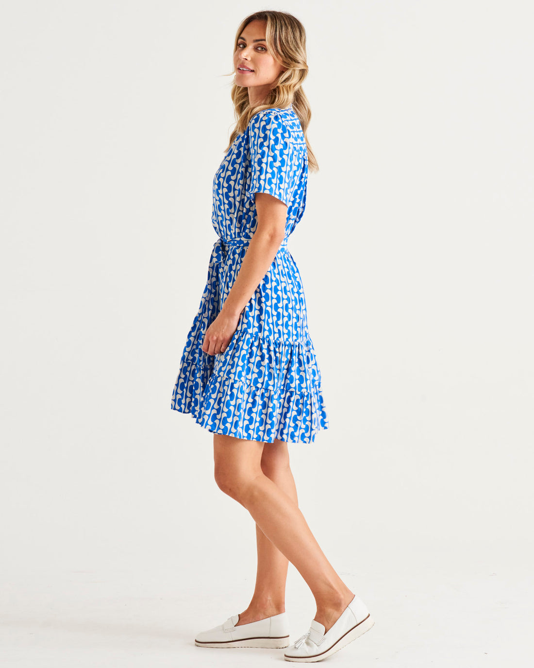 Port Douglas Dress - Foxy Blue