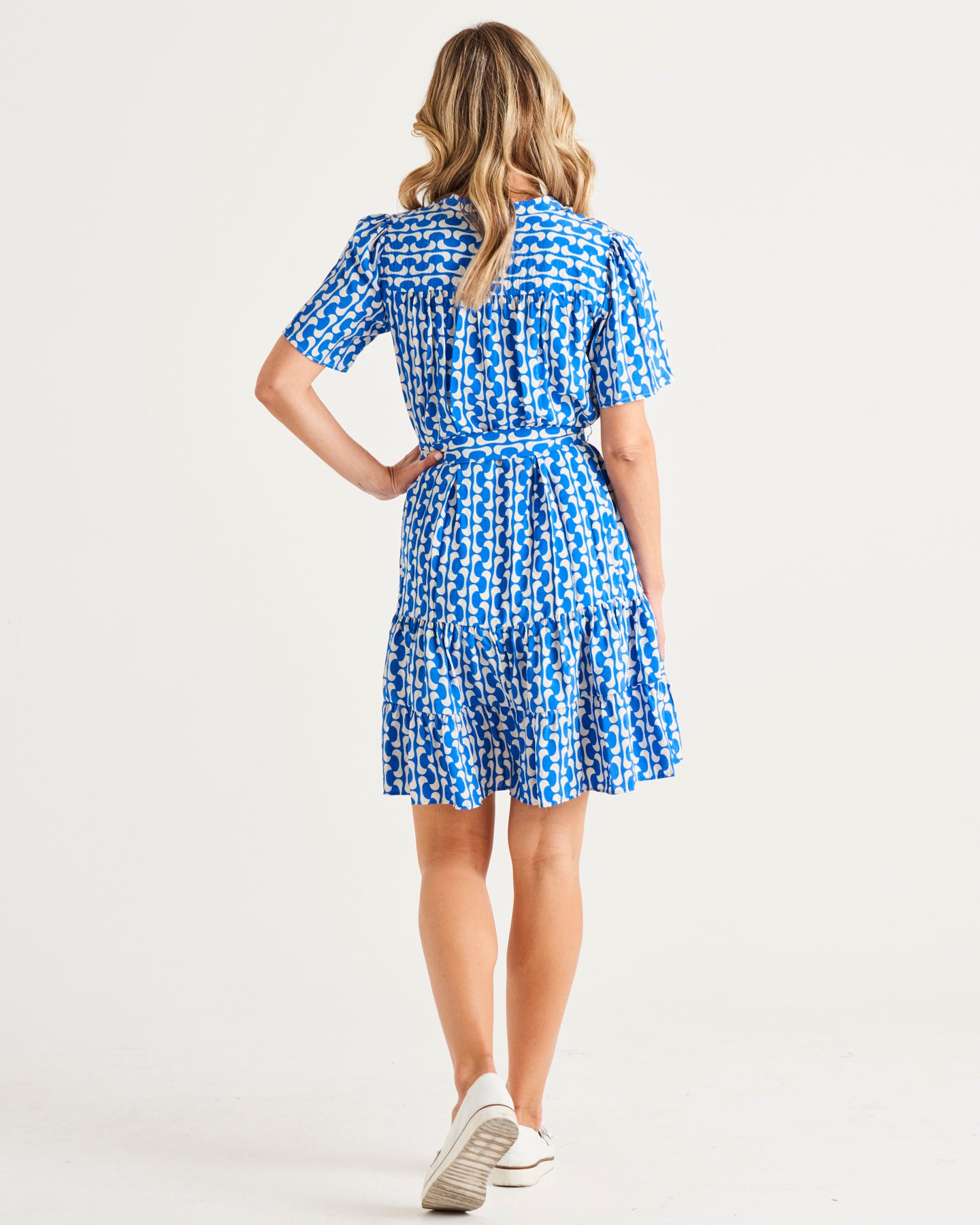 Port Douglas Dress - Foxy Blue