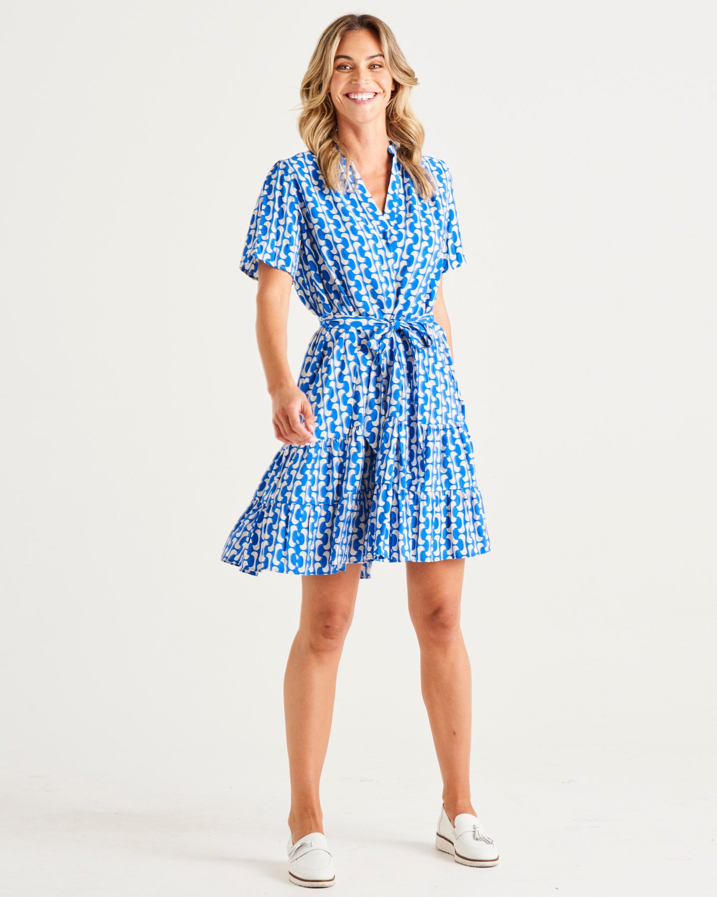 Port Douglas Dress - Foxy Blue