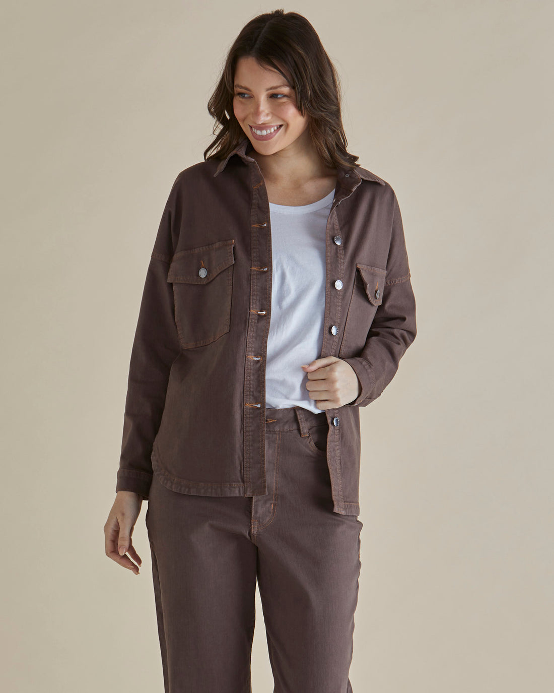 Cherry Denim Shirt - Coco