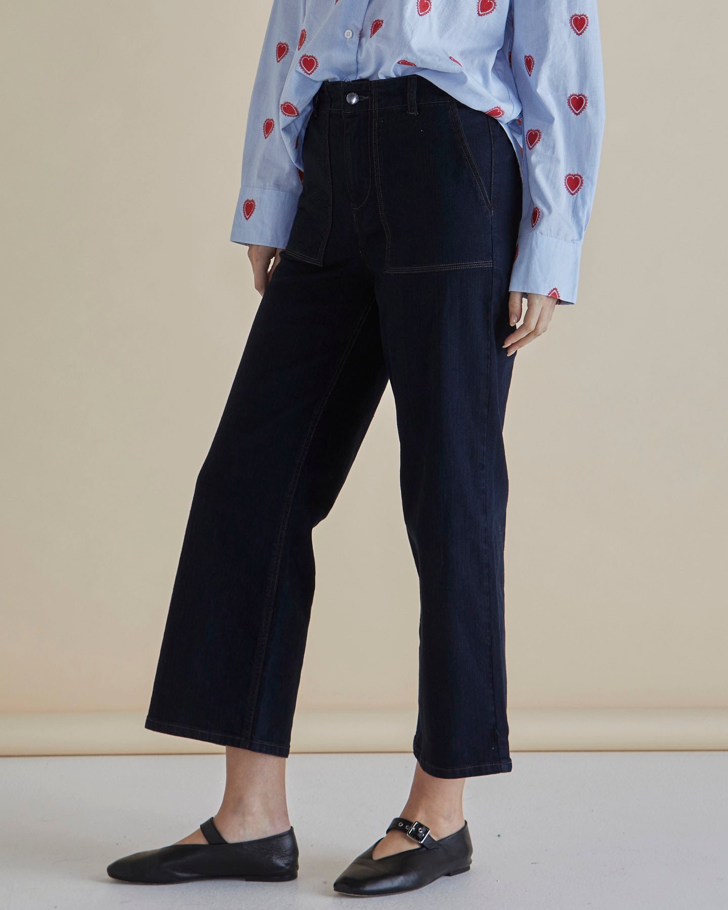 Easy Relax Jeans - Smokey Blue