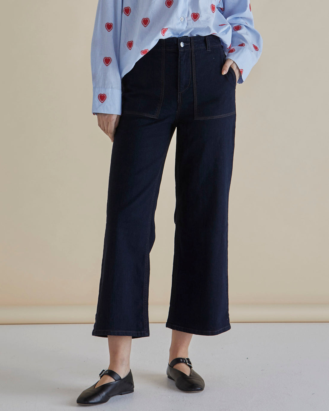 Easy Relax Jeans - Smokey Blue