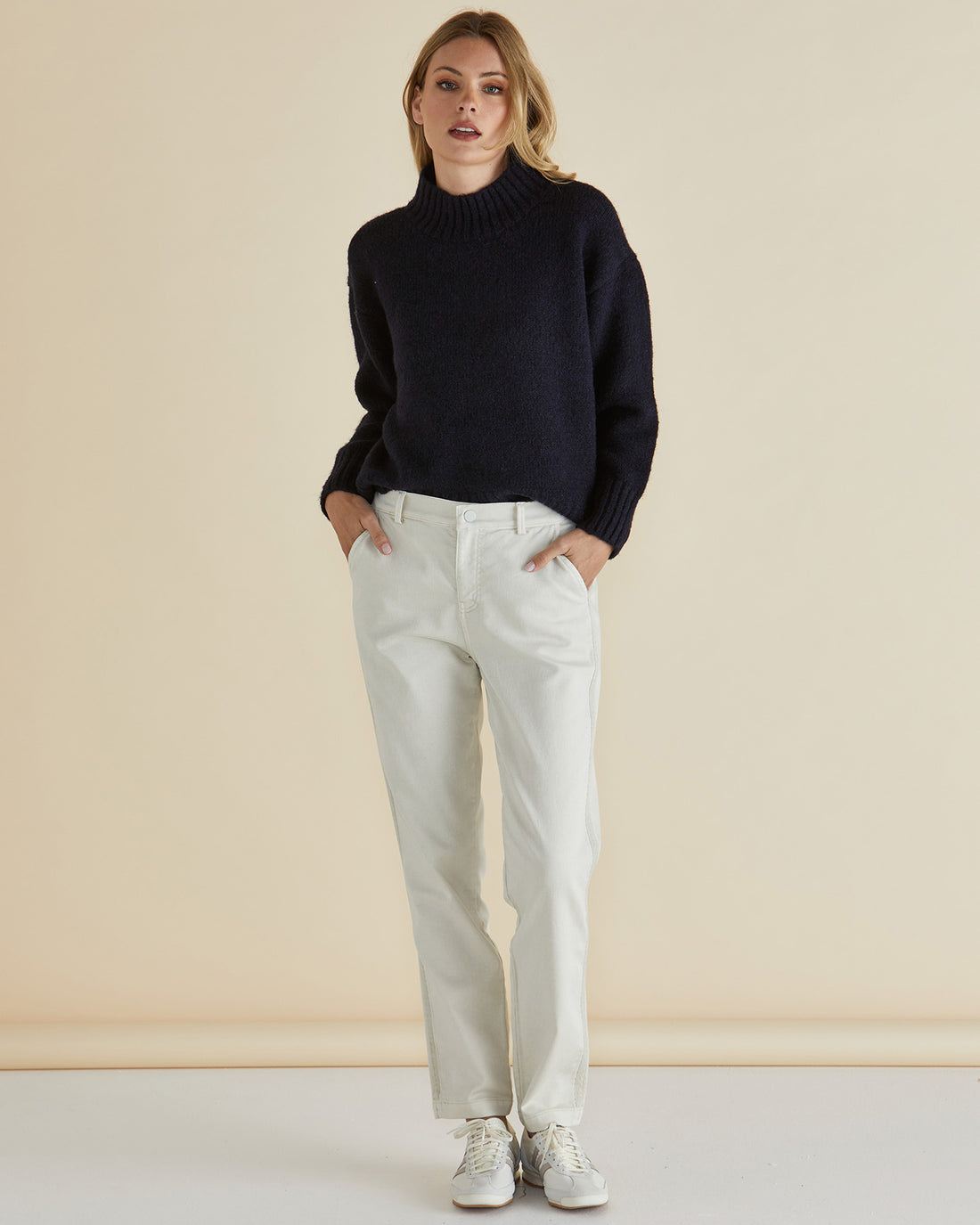 Carey Chino Jogger - Stone