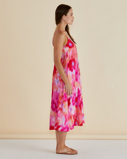 Harriet Dress - Floral Abstract