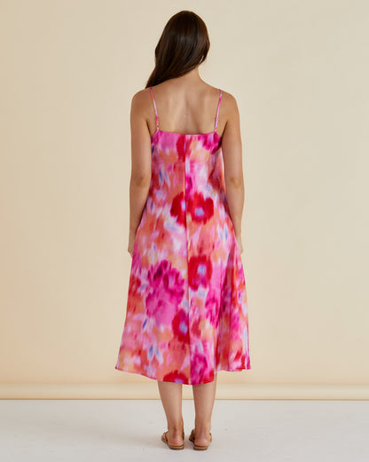 Harriet Dress - Floral Abstract
