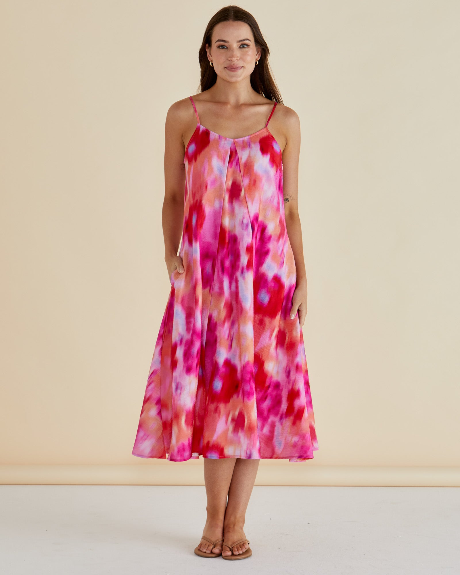 Harriet Dress - Floral Abstract