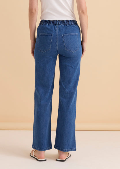 Relax Worker Jean - Vintage Blue