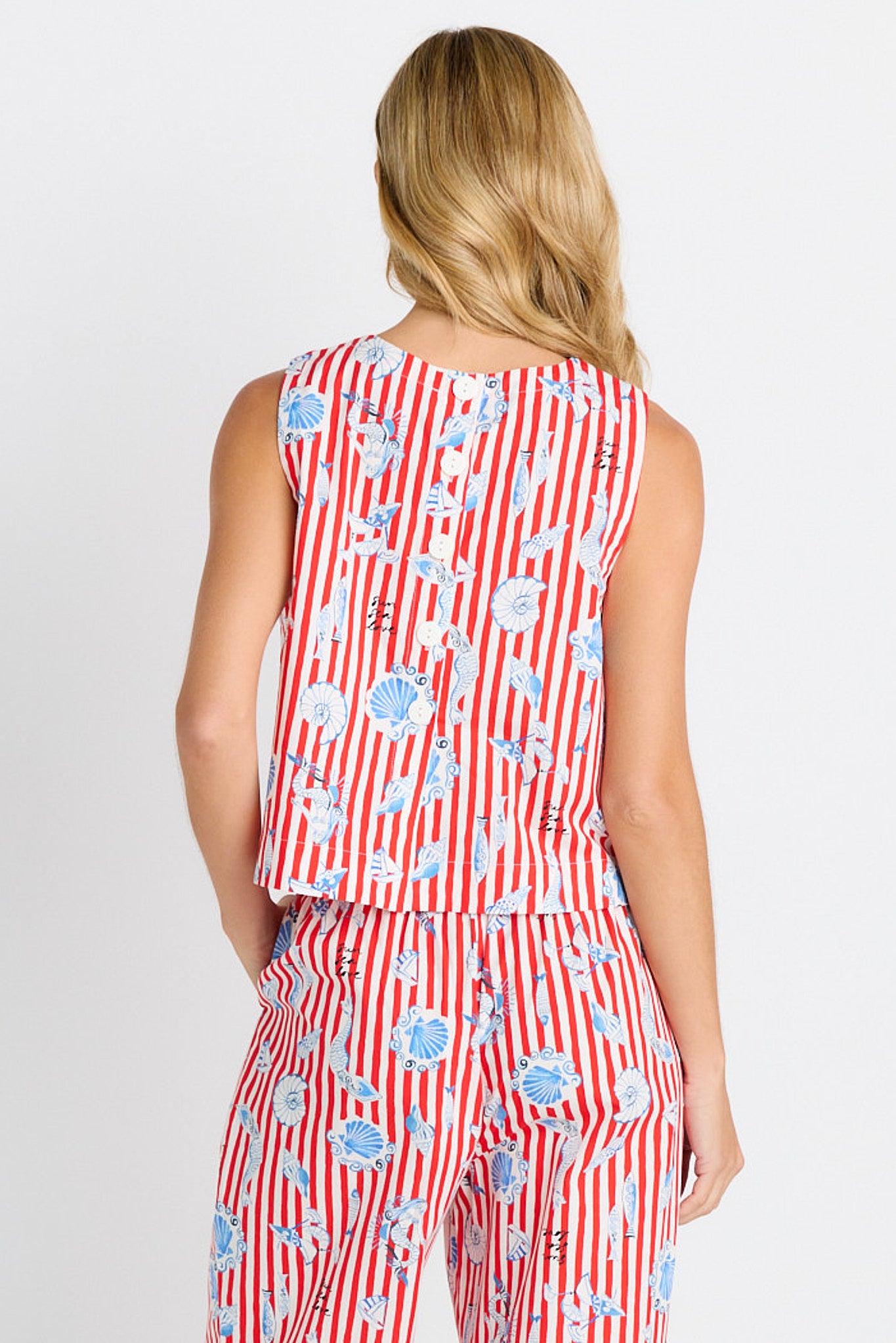 Amalfi Tank - Amalfi Print