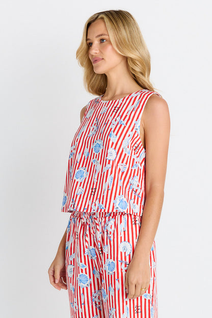 Amalfi Tank - Amalfi Print