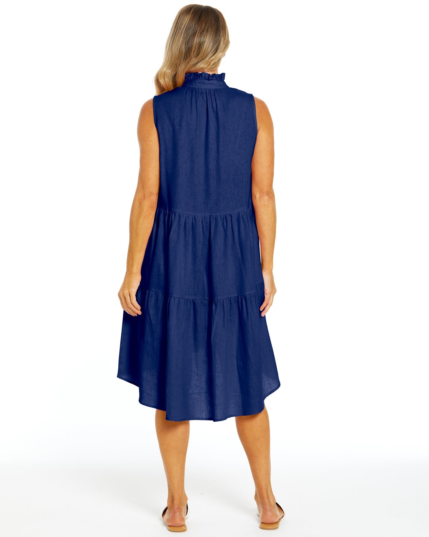 Libby Dress - Navy