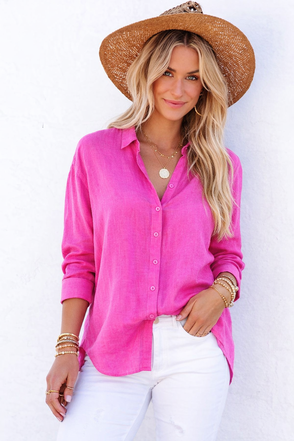 Caprice Shirt - Berry