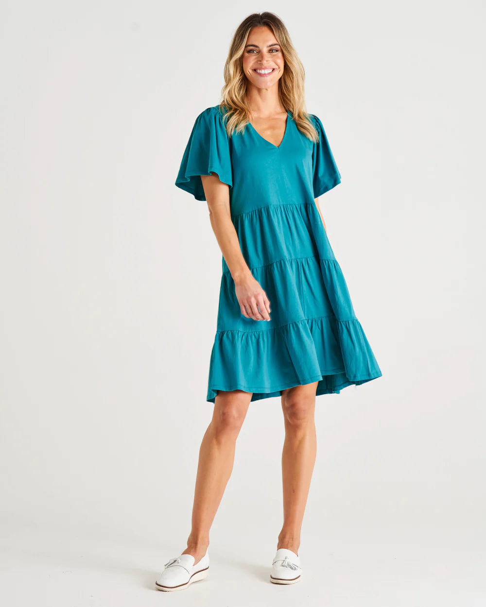 Cressida Dress - Deep Sea