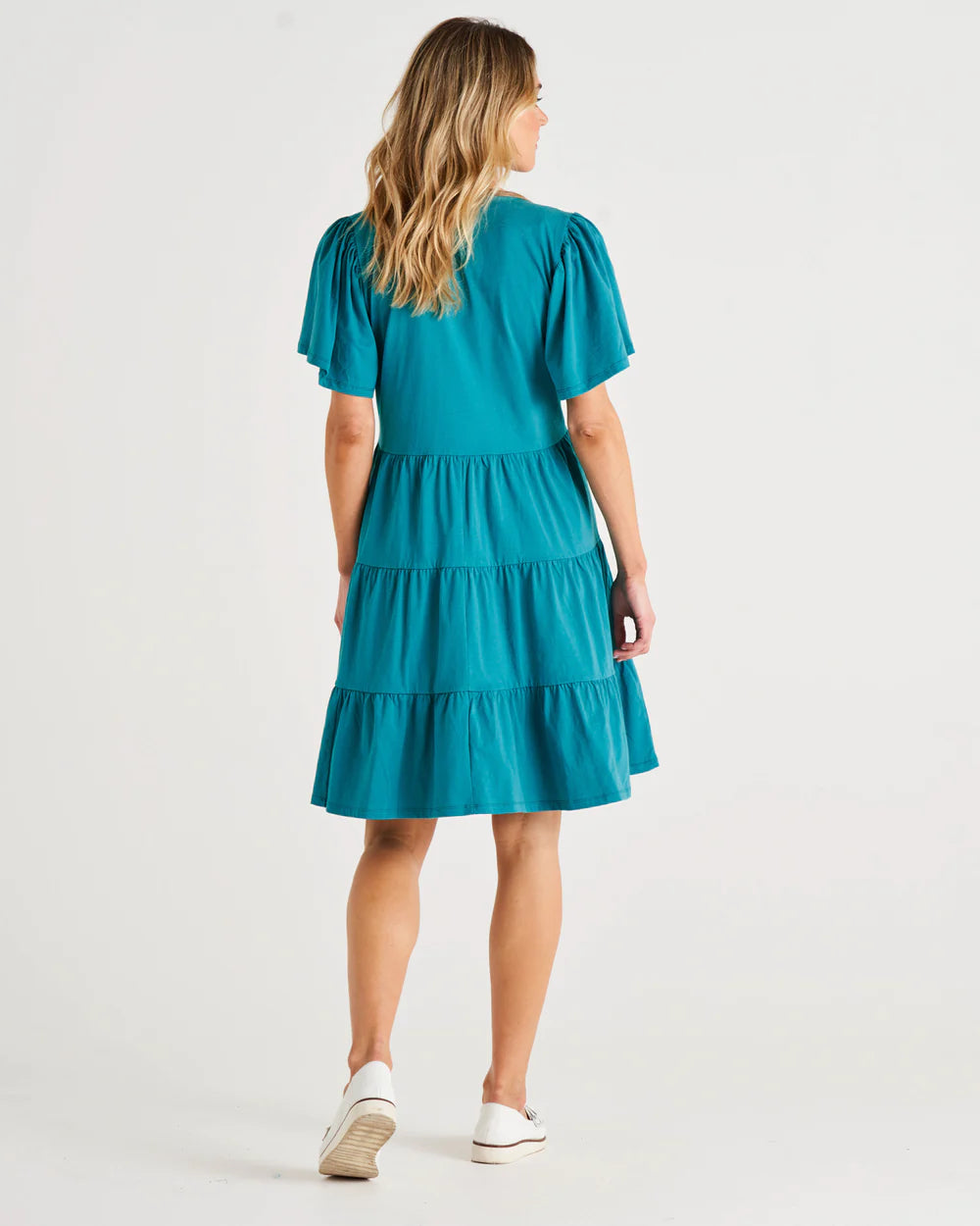 Cressida Dress - Deep Sea Beach Shakk Rainbow Beach Cressida Dress - Deep Sea Beach Shakk Rainbow Beach