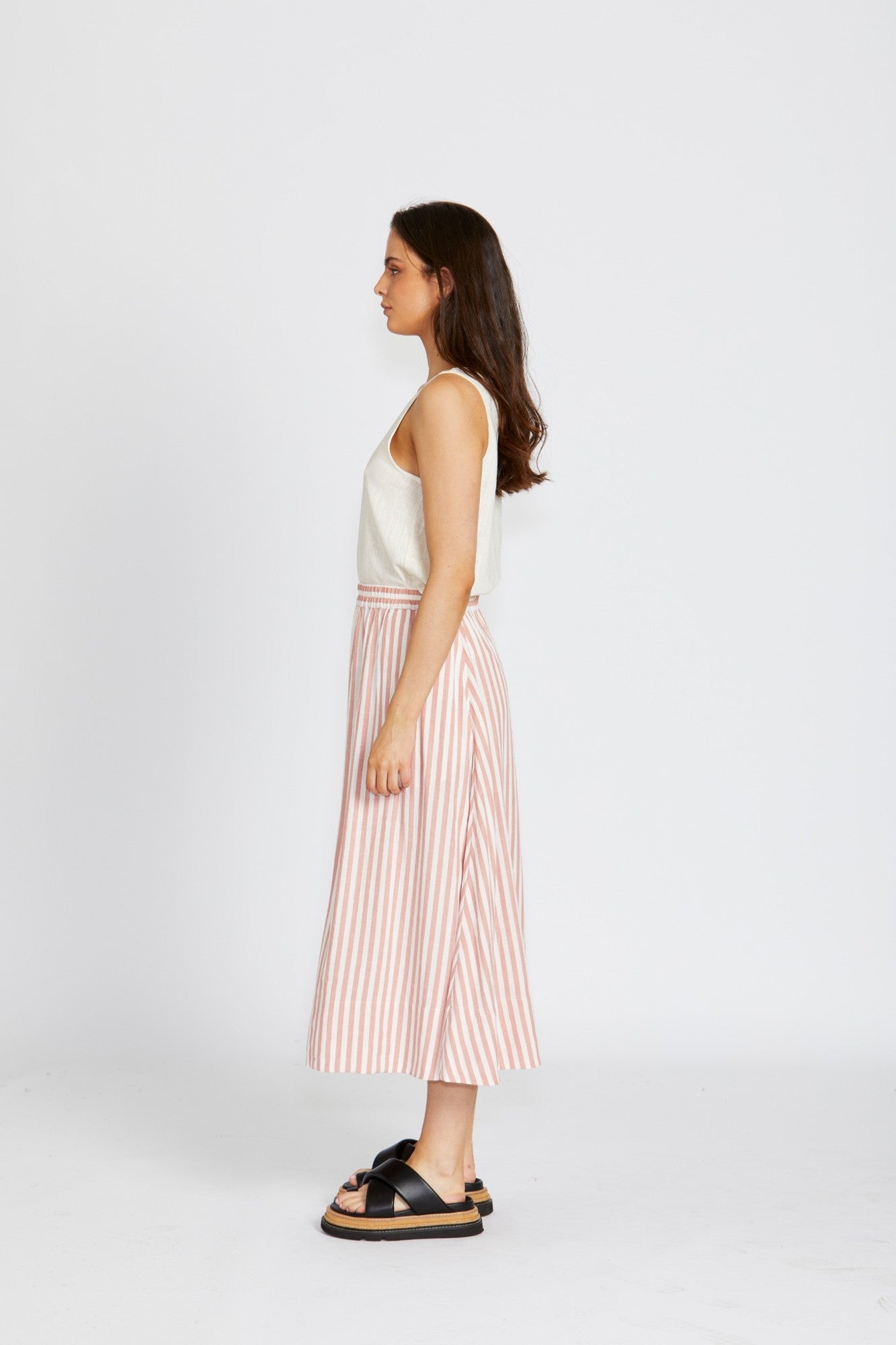 Delphine Tank - Natural
