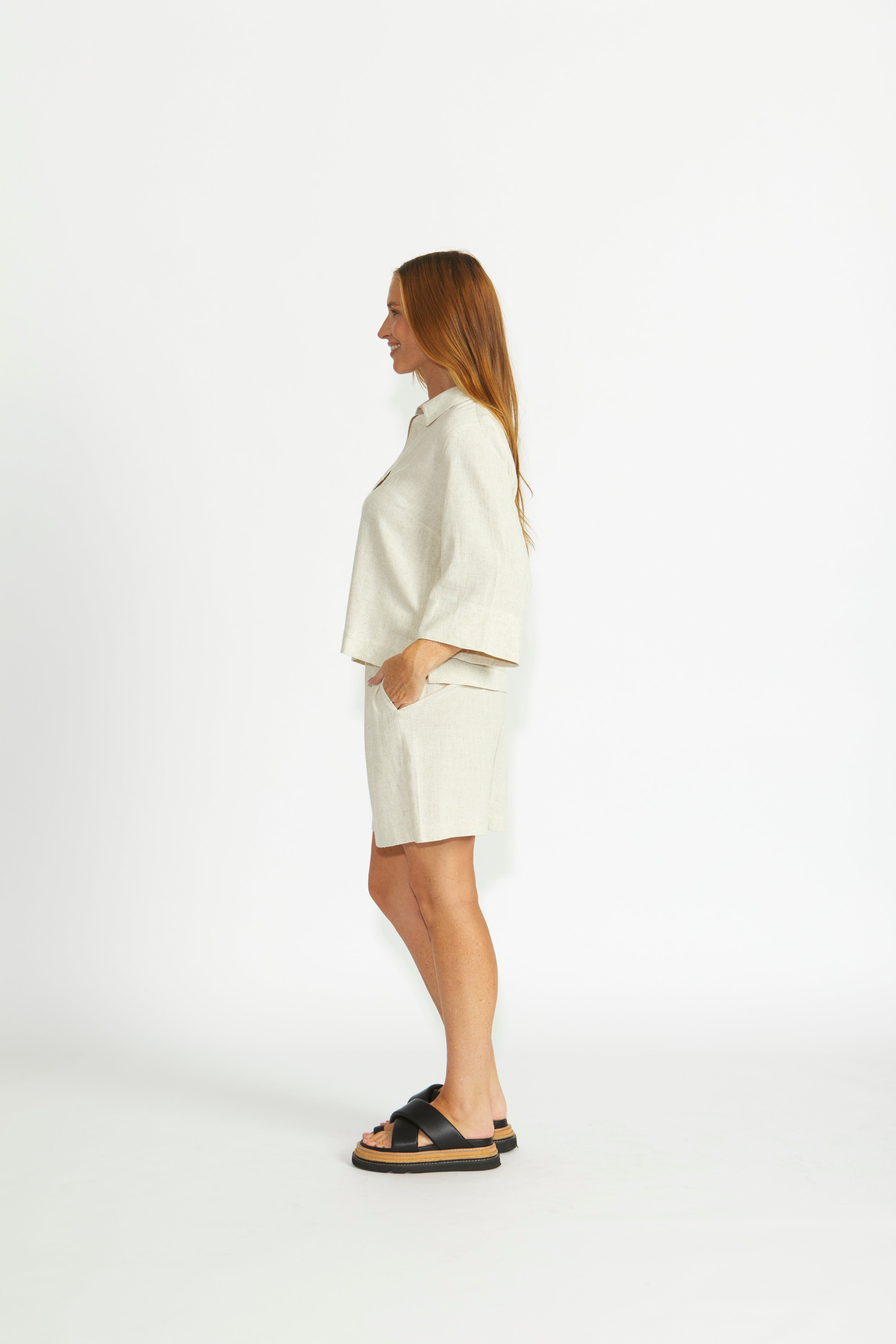 Hazel Shorts - Natural