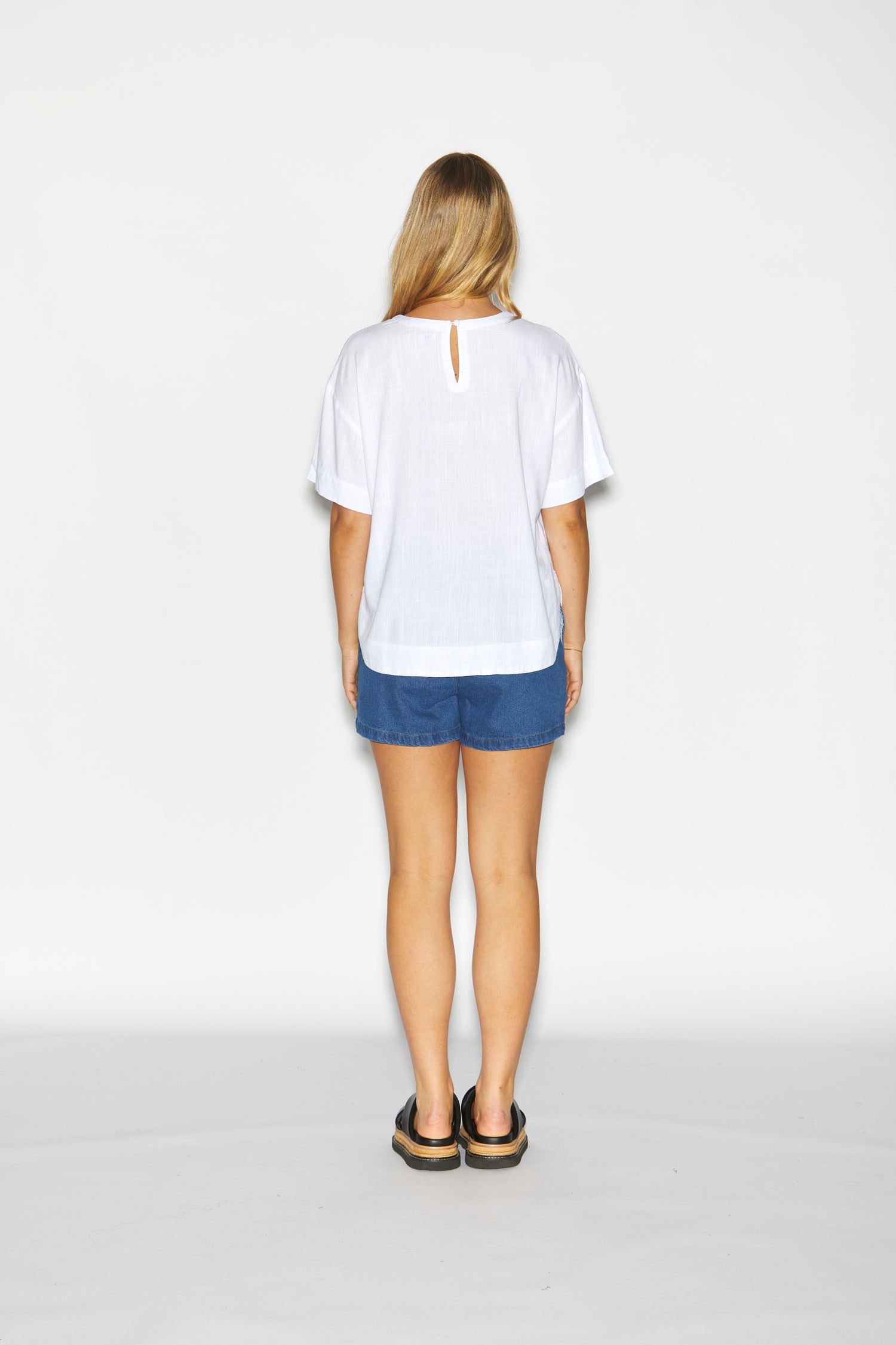 Freya Shorts - Cotton Denim