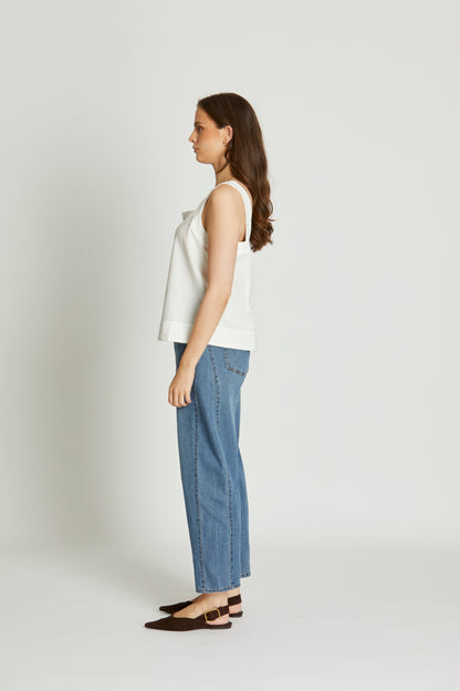 Holly Top - White
