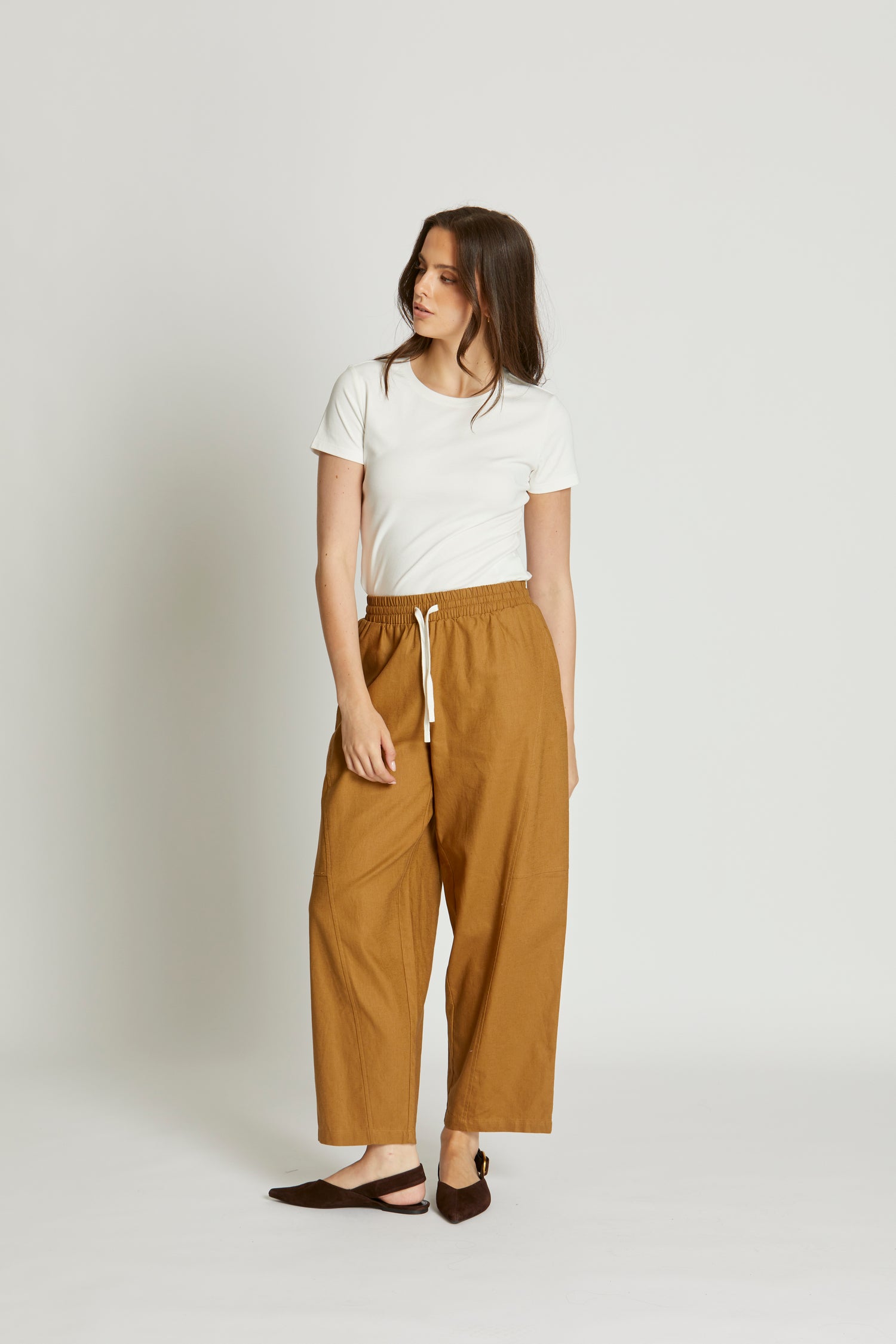 Vicki Pants -Tan