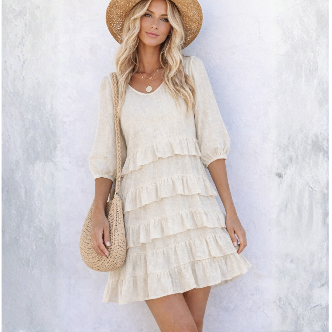 Hazel Dress - Natural