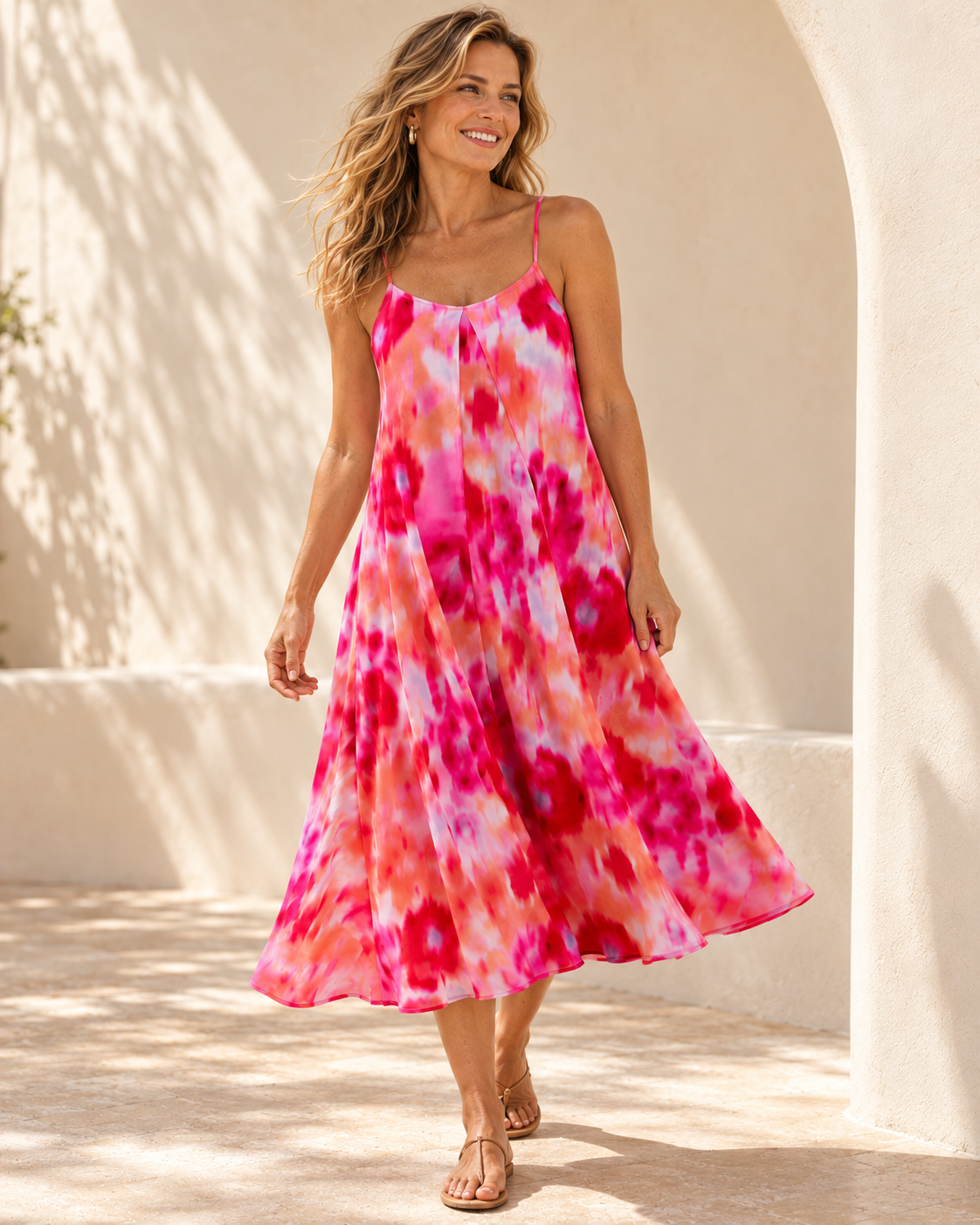 Harriet Dress - Floral Abstract