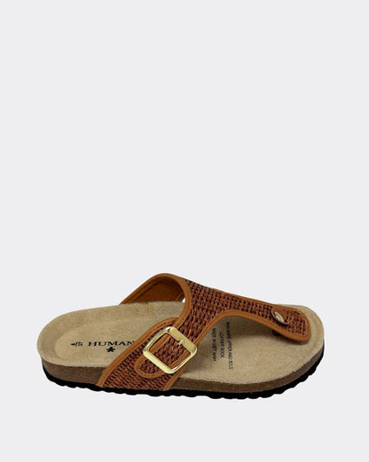 Icon Sandals - Tan Raffia