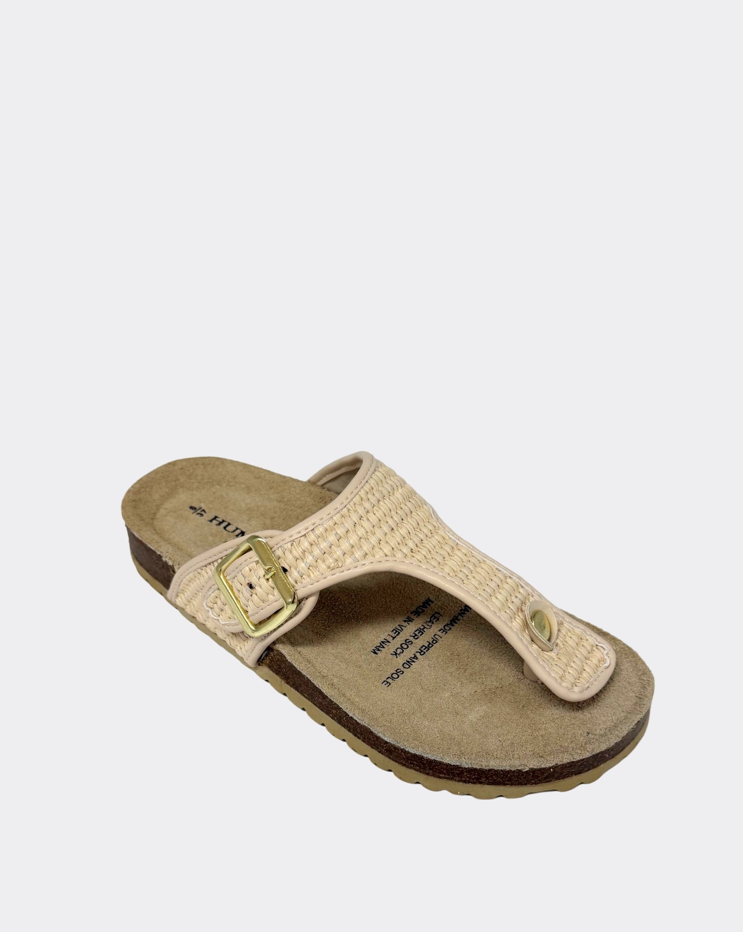 Icon Sandals - Natural Raffia