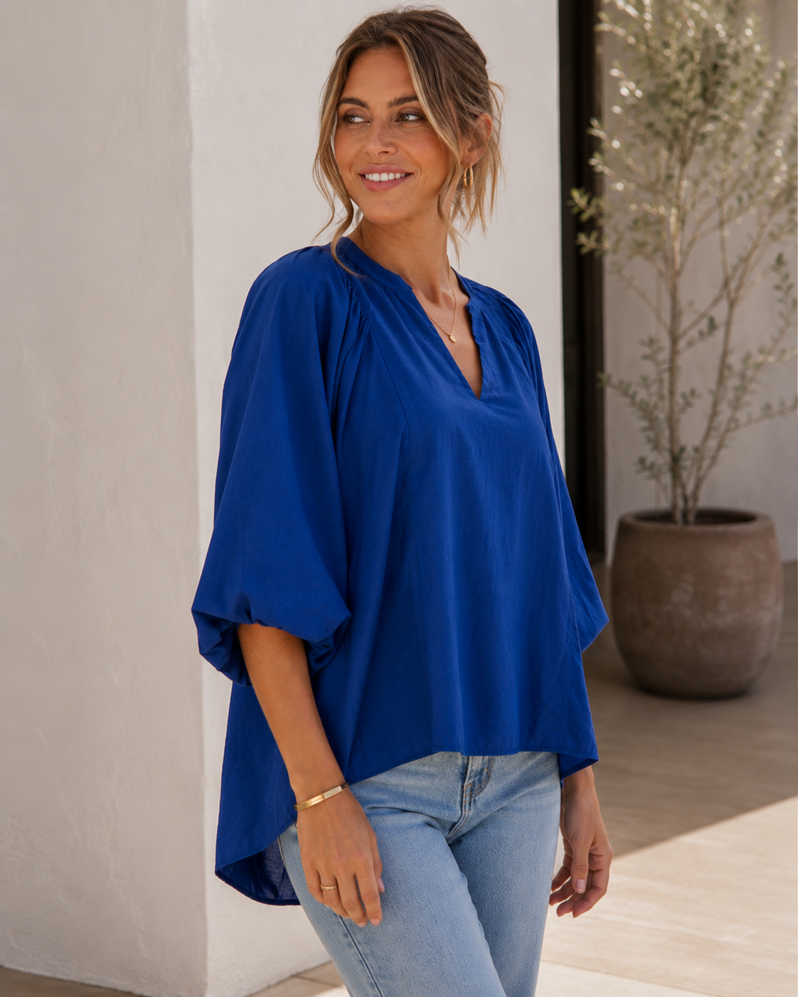 Julia Blouse - Blue